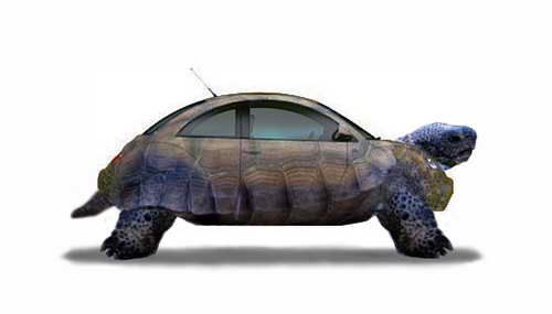 Автомобиль черепаха